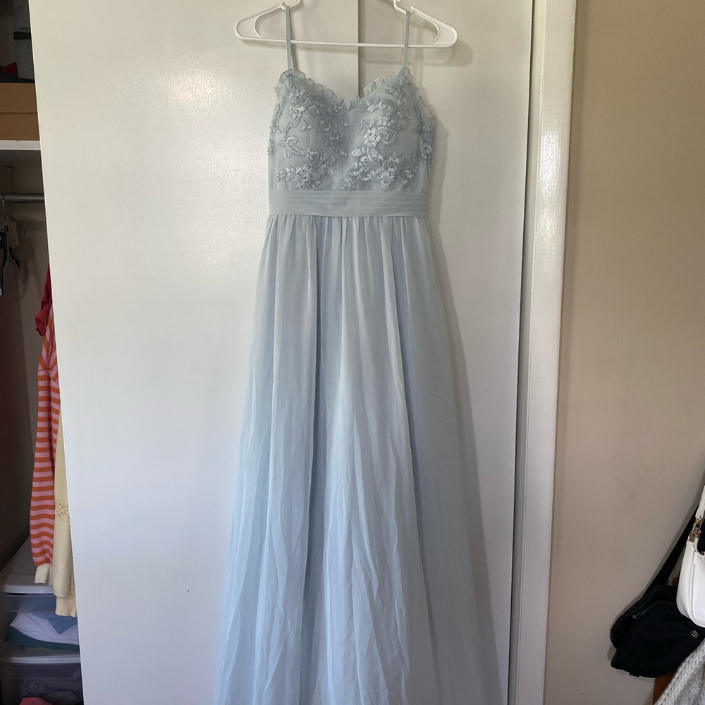 Azazie Mist Bridesmaid Dress
